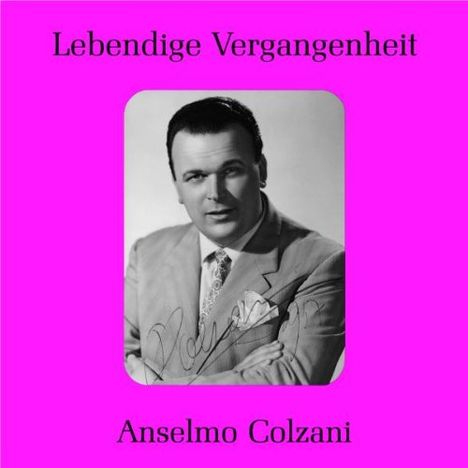 Anselmo Colzani singt Arien, CD