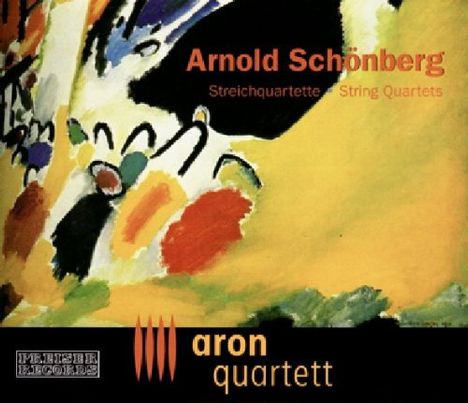 Arnold Schönberg (1874-1951): Streichquartette Nr.1-4, 3 CDs