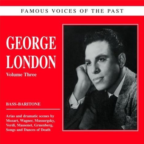 George London singt Arien &amp; Lieder, CD