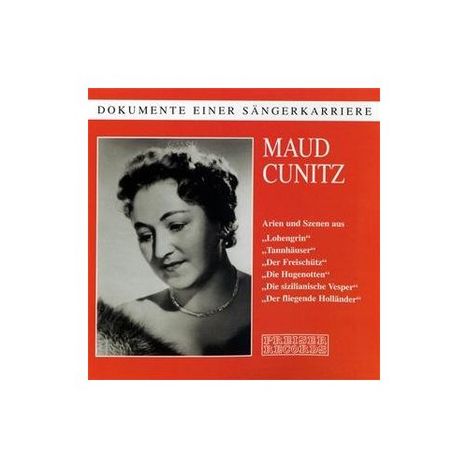 Maud Cunitz singt Arien, CD