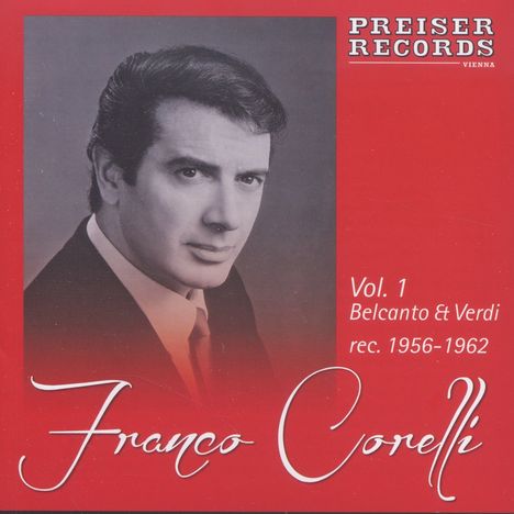 Franco Corelli  Vol.1 - Belcanto &amp; Verdi, CD