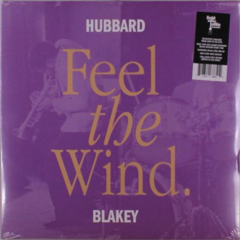 Art Blakey & Freddie Hubbard: Feel The Wind (Reissue) (180g) (Limited Edition) (Clear Vinyl), LP