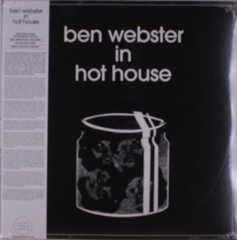 Ben Webster (1909-1973): In Hot House (180g) (Limited Edition) (White Vinyl), LP