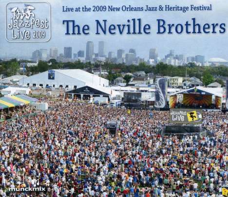 The Neville Brothers: Live At The 2009 Jazz Festival, 2 CDs