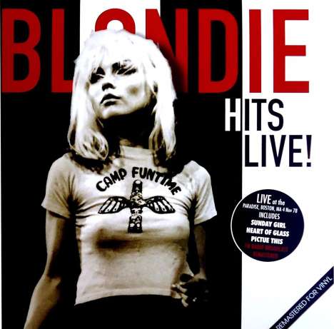Blondie: Blondie Hits Live! (remastered), LP
