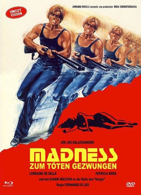 Madness - Zum töten gezwungen (Blu-ray &amp; DVD im Mediabook), 1 Blu-ray Disc und 1 DVD