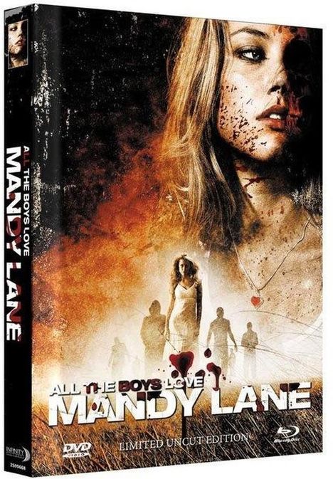 All the Boys love Mandy Lane (Blu-ray &amp; DVD im Mediabook), 1 Blu-ray Disc und 1 DVD