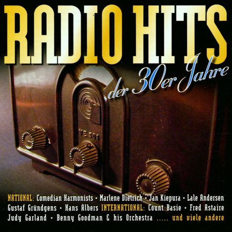 Radio Hits der 30er Jahre, 2 CDs