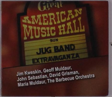 Jug Band Extravaganza, CD