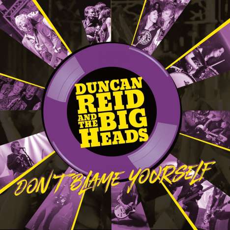 Duncan Reid &amp; The Big Heads: Don't Blame Yourself (Purple/Yellow Vinyl), LP