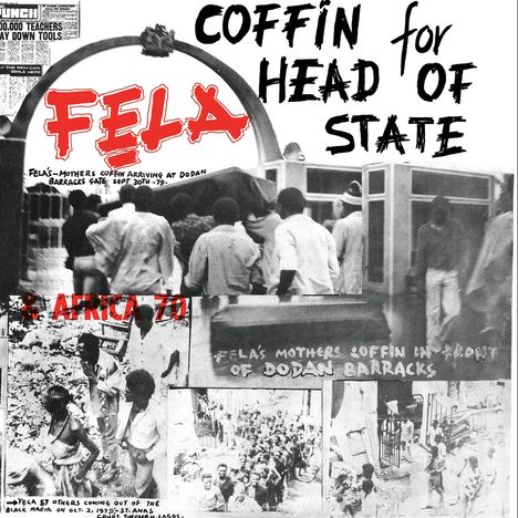 Fela Kuti: Coffin For Head Of State, LP