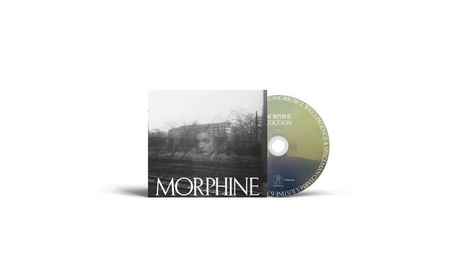 Auf dem Albumcover steht "MORPHINE". Rechts ist eine CD mit einem Hologramm von Gesichtern.