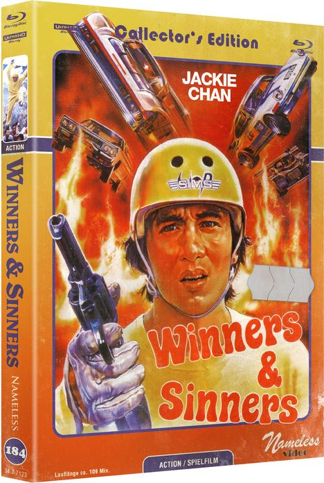 Winners & Sinners (Ultra HD Blu-ray & Blu-ray im Mediabook), 1 Ultra HD Blu-ray und 1 Blu-ray Disc
