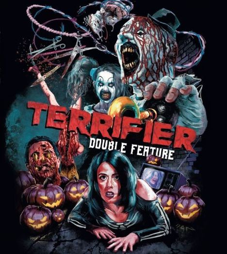 Terrifier Double Feature (Ultra HD Blu-ray &amp; Blu-ray), 1 Ultra HD Blu-ray und 2 Blu-ray Discs