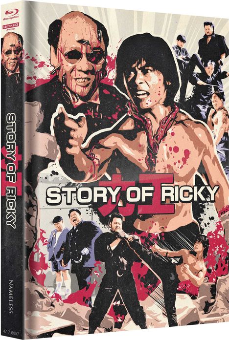 Story of Ricky (Ultra HD Blu-ray &amp; Blu-ray im Mediabook), 1 Ultra HD Blu-ray und 1 Blu-ray Disc