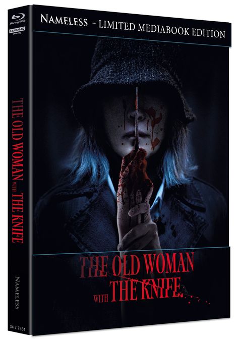 The Old Woman with the Knife (Ultra HD Blu-ray & Blu-ray im Mediabook), 1 Ultra HD Blu-ray und 1 Blu-ray Disc