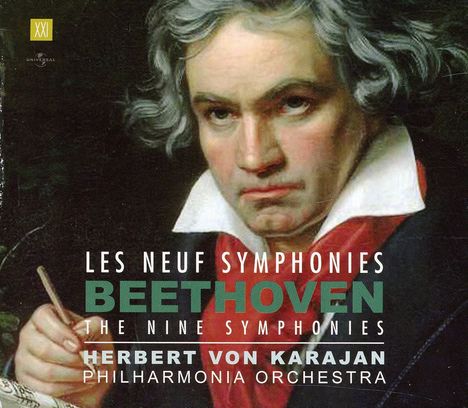 Ludwig van Beethoven (1770-1827): Symphonien Nr.1-9, 2 CDs
