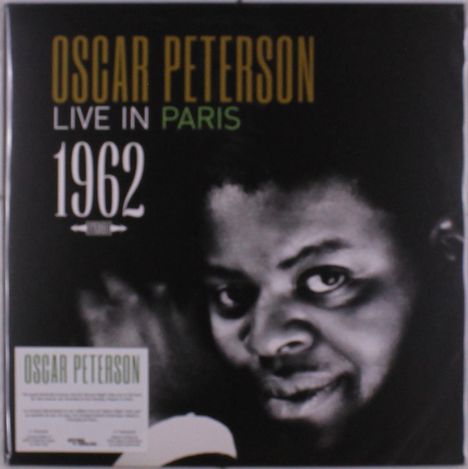 Oscar Peterson (1925-2007): Live In Paris 1962 (Limited Numbered Edition) (Clear Vinyl), LP