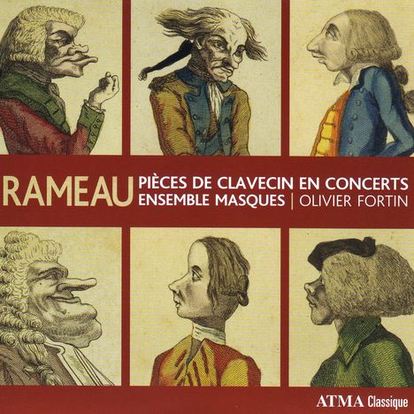 Jean Philippe Rameau (1683-1764): Pieces de Clavecin en Concerts Nr.1-5, CD