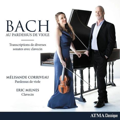 Melisande Corriveau - Bach Au Pardessus de Viole, CD