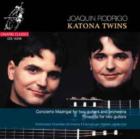 Joaquin Rodrigo (1901-1999): Concierto Madrigal f.2 Gitarren & Orchester, CD