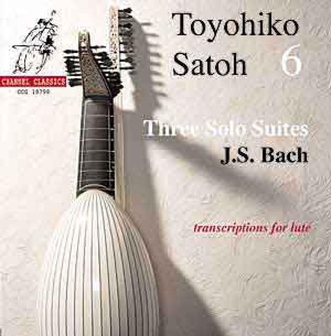Johann Sebastian Bach (1685-1750): Suiten BWV 1007,1008,1010 für Laute, CD