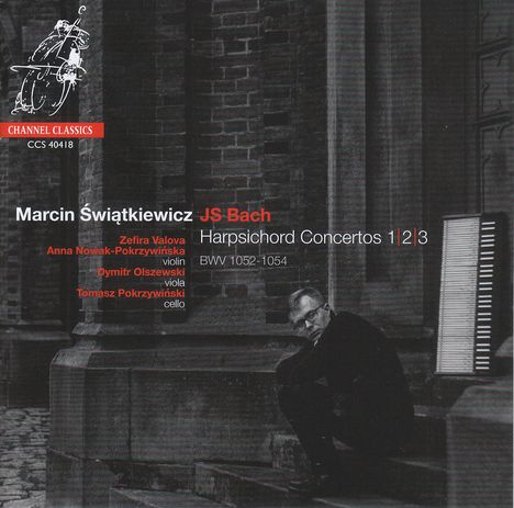 Johann Sebastian Bach (1685-1750): Cembalokonzerte BWV 1052-1054 (für Cembalo &amp; Streichtrio), CD