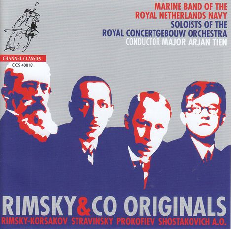 Marine Band of the Royal Netherlands Navy - Rimksy &amp; Co Originals, CD