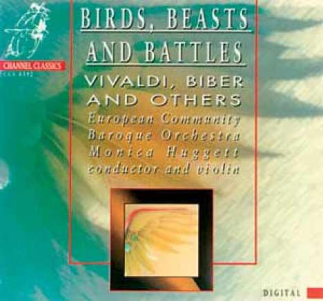 Monica Huggett - Birds,Beasts &amp; Battle, CD