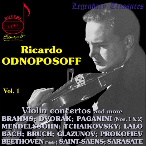 Ricardo Odnoposoff - Legendary Treasures Vol.1, 6 CDs