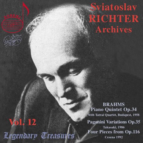 Svjatoslav Richter - Legendary Treasures Vol.12, CD