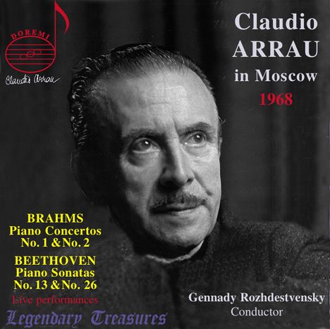 Claudio Arrau - Legendary Treasures Vol.1, 2 CDs