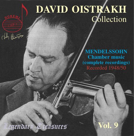 David Oistrach - Legendary Treasures Vol.9, CD