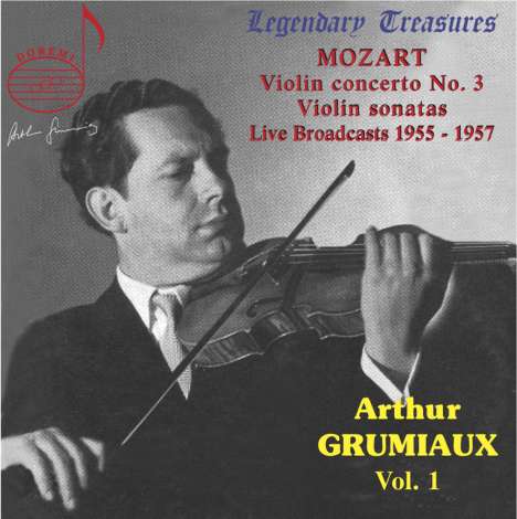 Arthur Grumiaux - Legendary Treasures Vol.1, CD