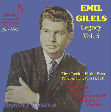 Emil Gilels - Legendary Treasures Vol.5, CD