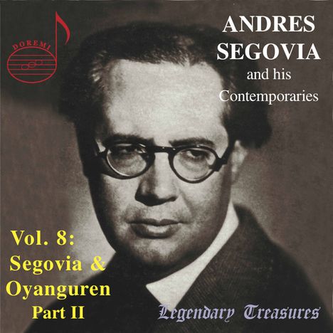 Segovia and his Contemporaries Vol.8, CD