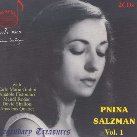 Pnina Salzman - Legendary Treasures Vol.1, 2 CDs