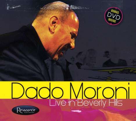Dado Maroni: Live In Beverly Hills (CD+DVD), 1 CD und 1 DVD