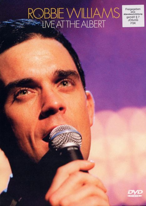 Robbie Williams: Live At The Albert, 10.10.2001, DVD