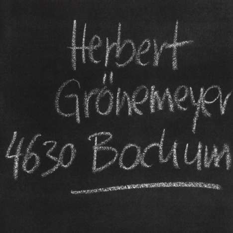Herbert Grönemeyer: 4630 Bochum, CD