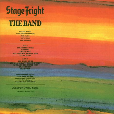 The Band: Stage Fright, CD