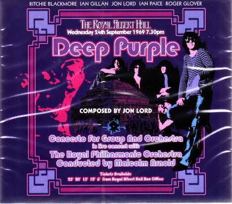Deep Purple: Concerto For Group And Orchestra: The Royal Albert Hall 1969, 2 CDs