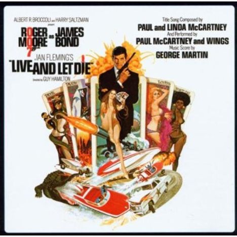 Filmmusik: James Bond - Live And Let Die, CD