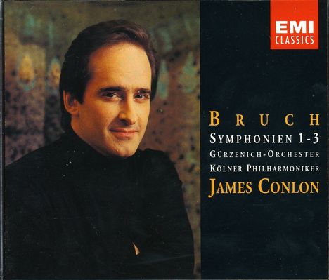 Max Bruch (1838-1920): Symphonien Nr.1-3, CD