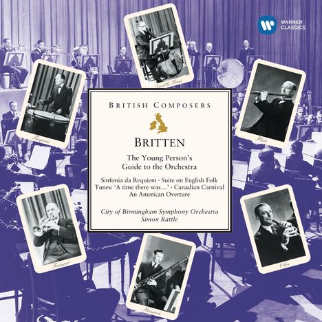 Benjamin Britten (1913-1976): Sinfonia da Requiem op.20, CD