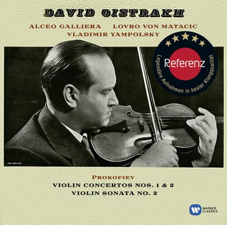 Serge Prokofieff (1891-1953): Violinkonzerte Nr.1 &amp; 2, CD