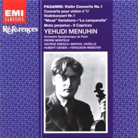 Niccolo Paganini (1782-1840): Violinkonzert Nr.1, CD