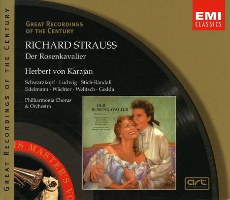 Richard Strauss (1864-1949): Der Rosenkavalier, 3 CDs