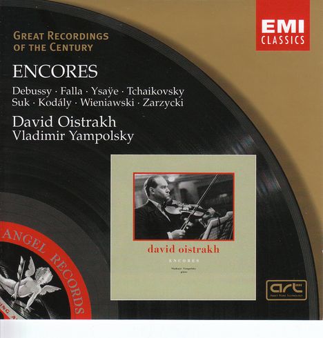 David Oistrach - Encores, CD