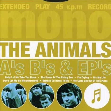 The Animals: A's,B's &amp; EP's, CD